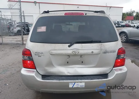 2006 Toyota Highlander z USA, uszkodzony, nr VIN JTEGD21A460137419